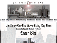 Tablet Screenshot of detroitdigitaladvertising.com